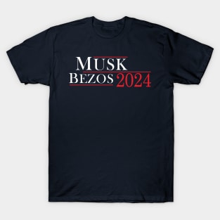 Musk Bezos 2024 T-Shirt